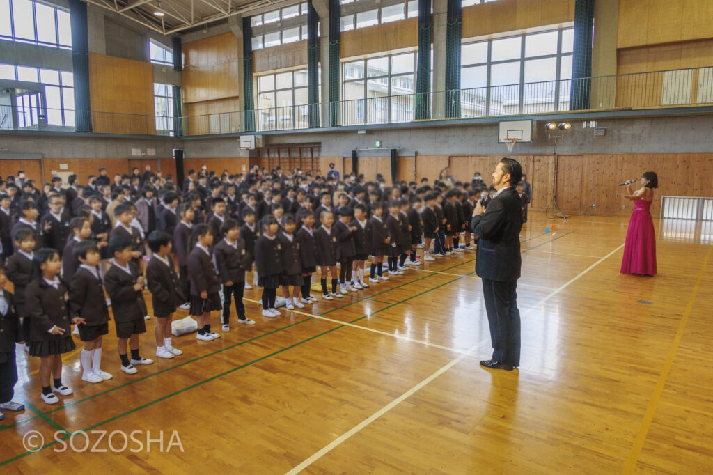 みんなで歌ってみよう | 「クラシックにタッチ!」| ゆりえっと | 小学校の芸術鑑賞会